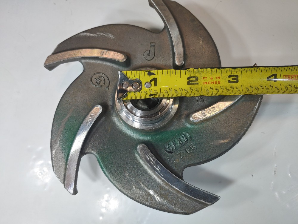 Goulds 56206 Pump Impeller  5-Vane 6" CF8M 