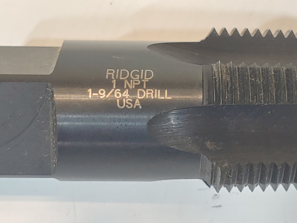 Ridgid 1" NPT E5117 Manual Pipe Tap Catalog: 35840