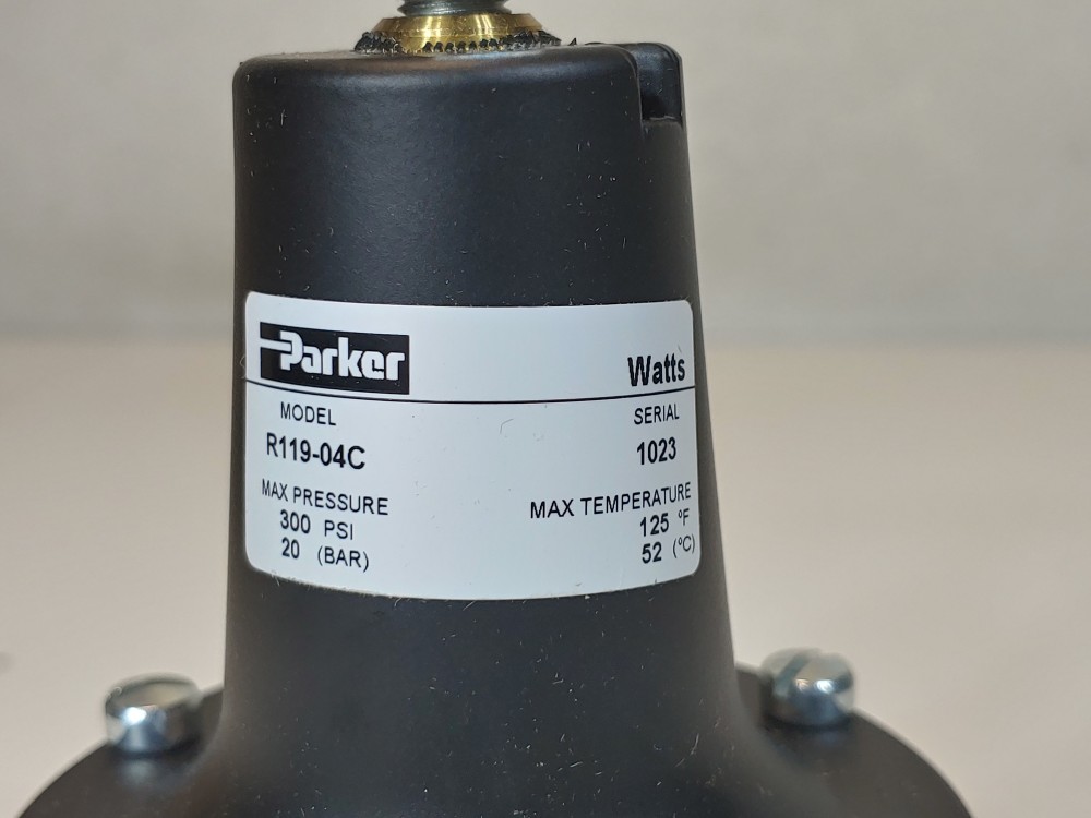 Parker Watts R119-04C - 1/2" NPT Pressure Regulator 