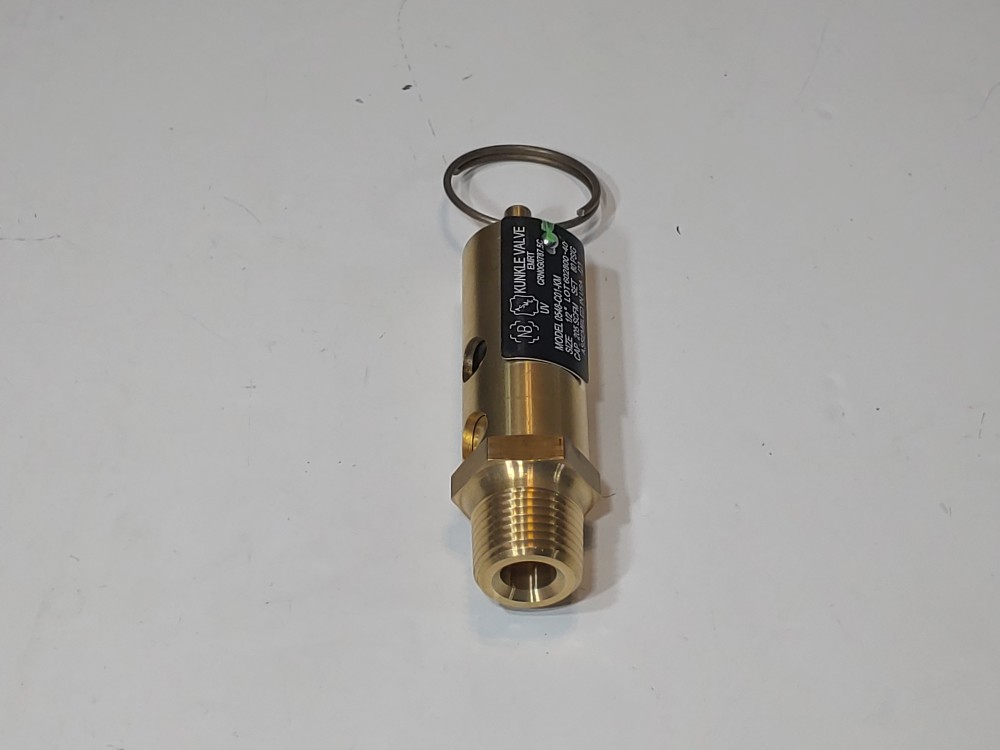 Kunkle 1/2" Safety Air Pressure Relief Valve Model#: 0548-C01-KM