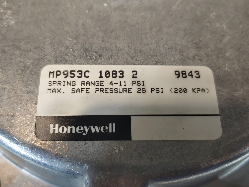 Honeywell 8" Pneumatic Valve Actuator MP953C 1083 2