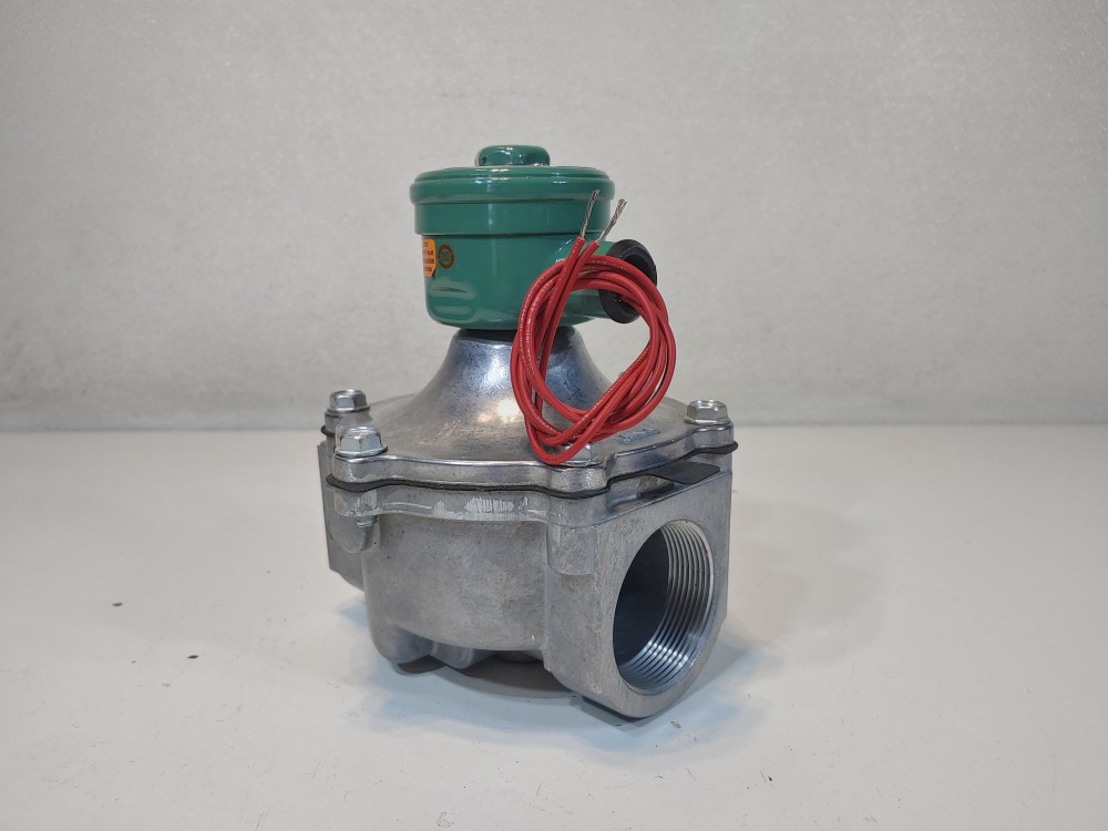 Asco 2" FNPT 2-Way Solenoid Valve EF8215B080/EF80171