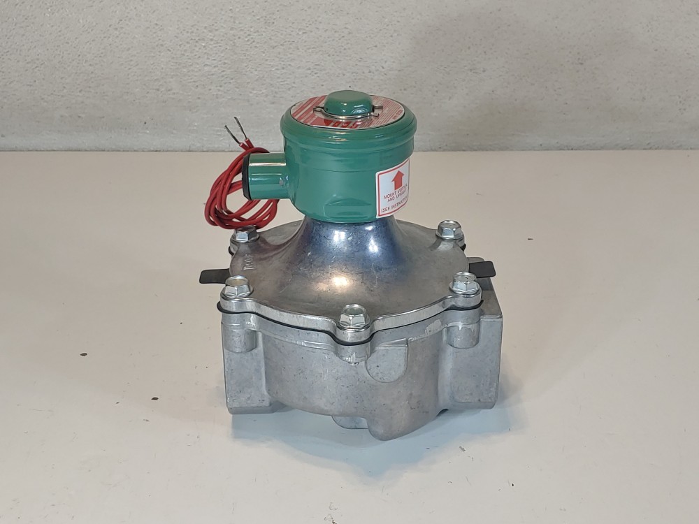 Asco 2" FNPT 2-Way Solenoid Valve EF8215B080/EF80171