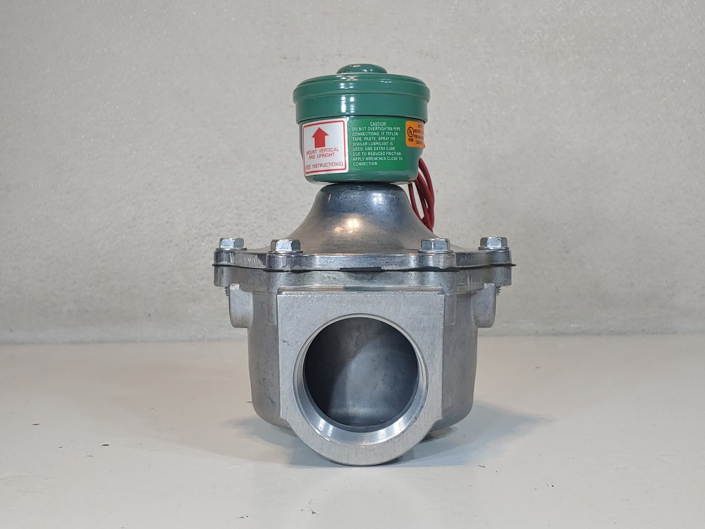 Asco 2" FNPT 2-Way Solenoid Valve EF8215B080/EF80171