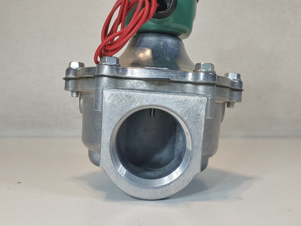 Asco 2" FNPT 2-Way Solenoid Valve EF8215B080/EF80171