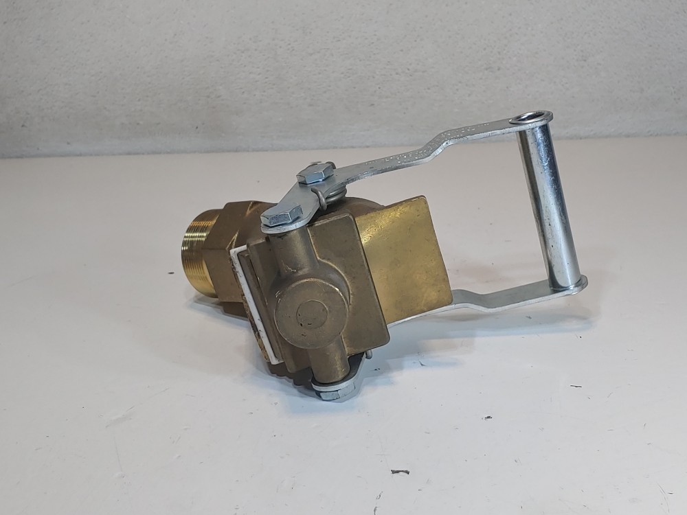 Wesco Self Closing Heavy Duty Brass Gate Valve 2" NPT