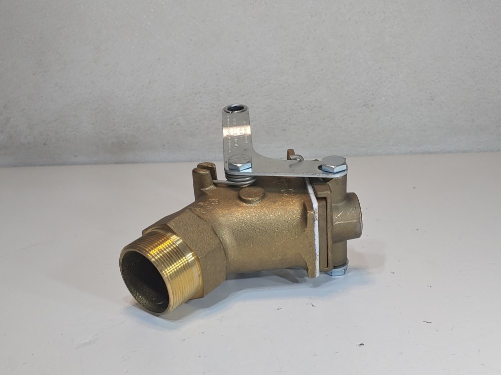 Wesco Self Closing Heavy Duty Brass Gate Valve 2" NPT