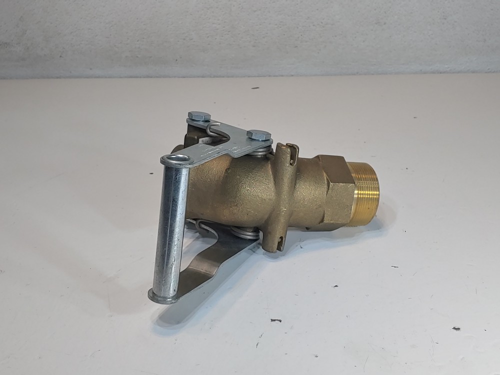 Wesco Self Closing Heavy Duty Brass Gate Valve 2" NPT