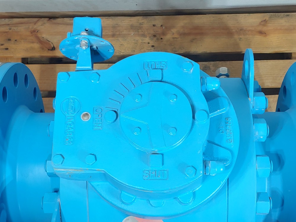 Warren Ponhan 10 "X 8" 600# RF Trunnion Ball Valve A105 Fig#: 5605-T35DHRG