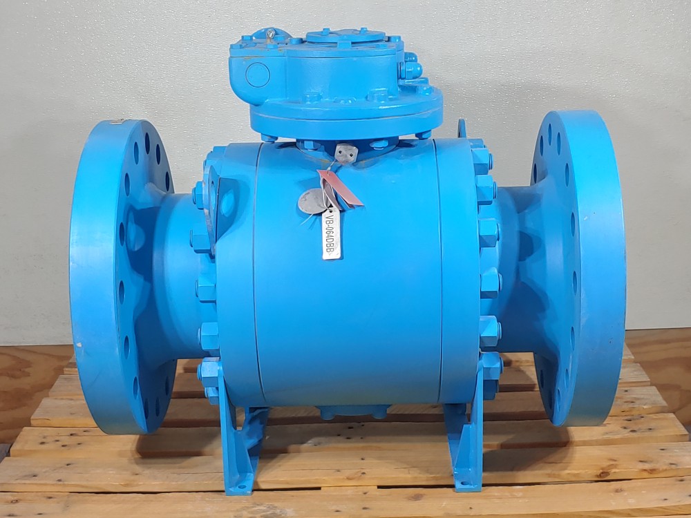 Warren Ponhan 10 "X 8" 600# RF Trunnion Ball Valve A105 Fig#: 5605-T35DHRG