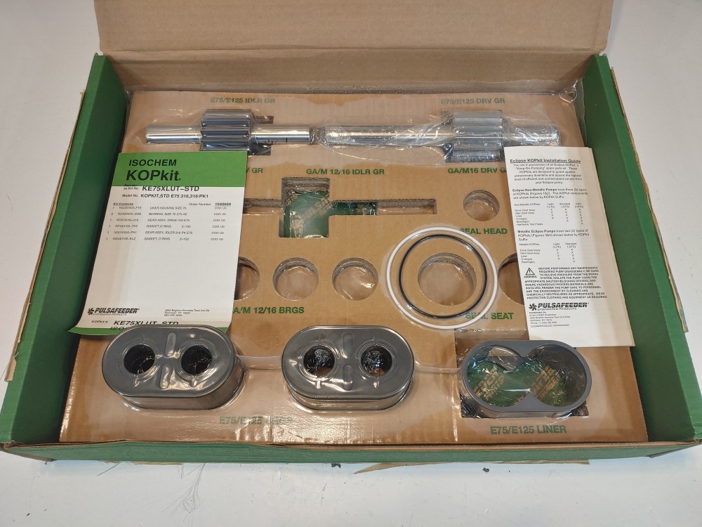 Pulsafeeder Isochem KOPKit Model#:  KOPKIT, STD E75 316, 316/PK1