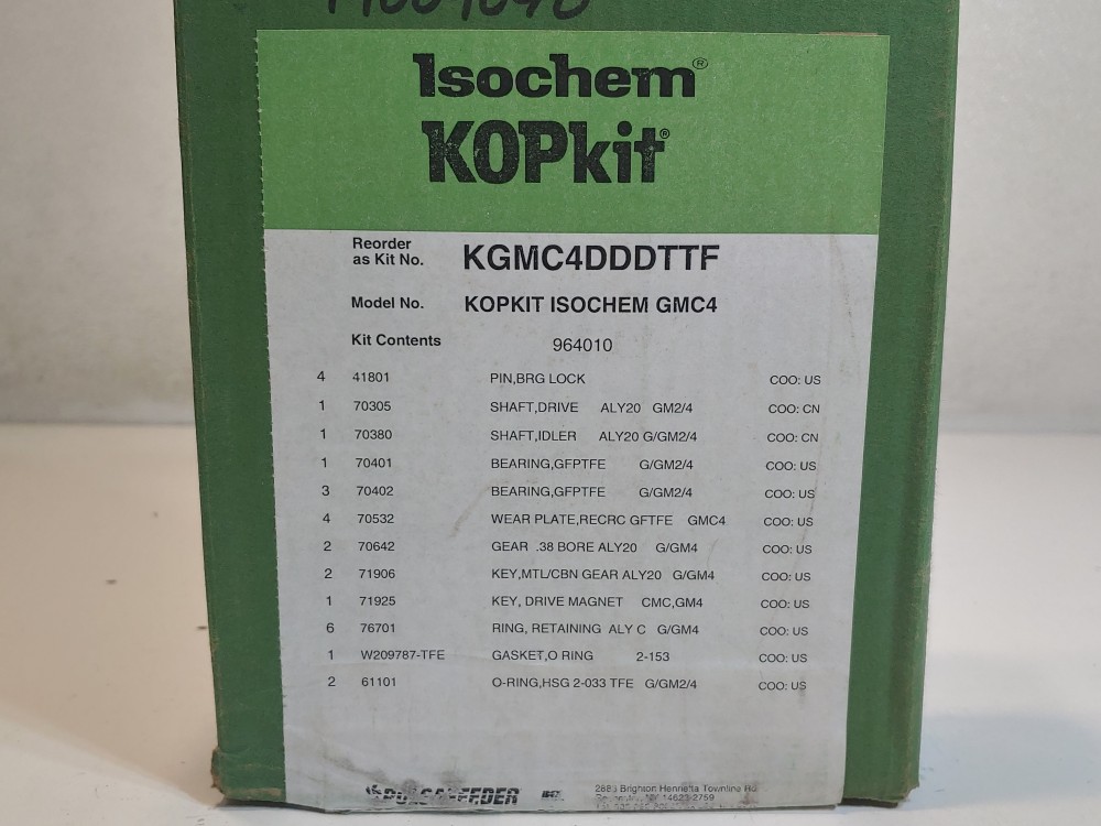 Pulsafeeder ECO KOPkit Model#: KOPKIT ECO G4 / KG4ACTTTK