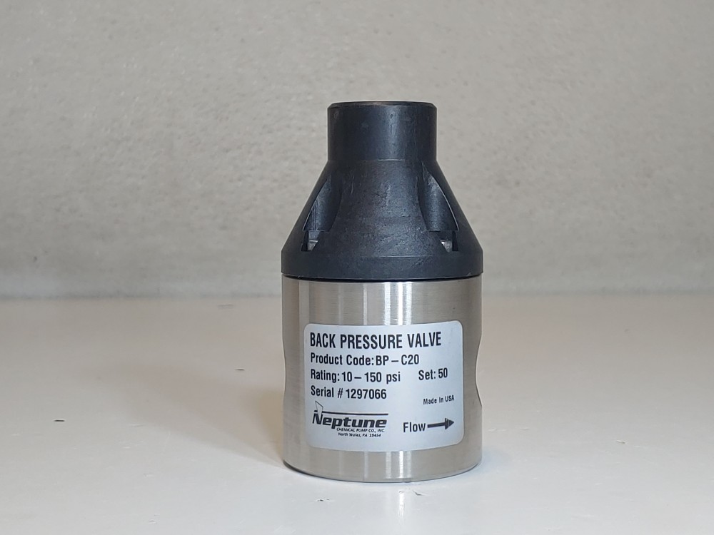 Neptune Back Pressure Valve BP-C20