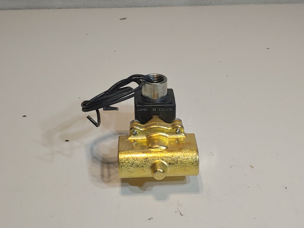 Parker 2-Way 1/2" NPT Solenoid Valve 24 Volts 73212EN4TN00N0C111C2