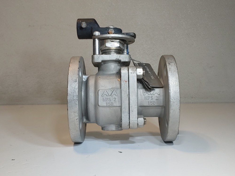 MicroFinish 84F2 Valves 2" 150# RF 2 PC Ball Valve Full Port w/ No Handle