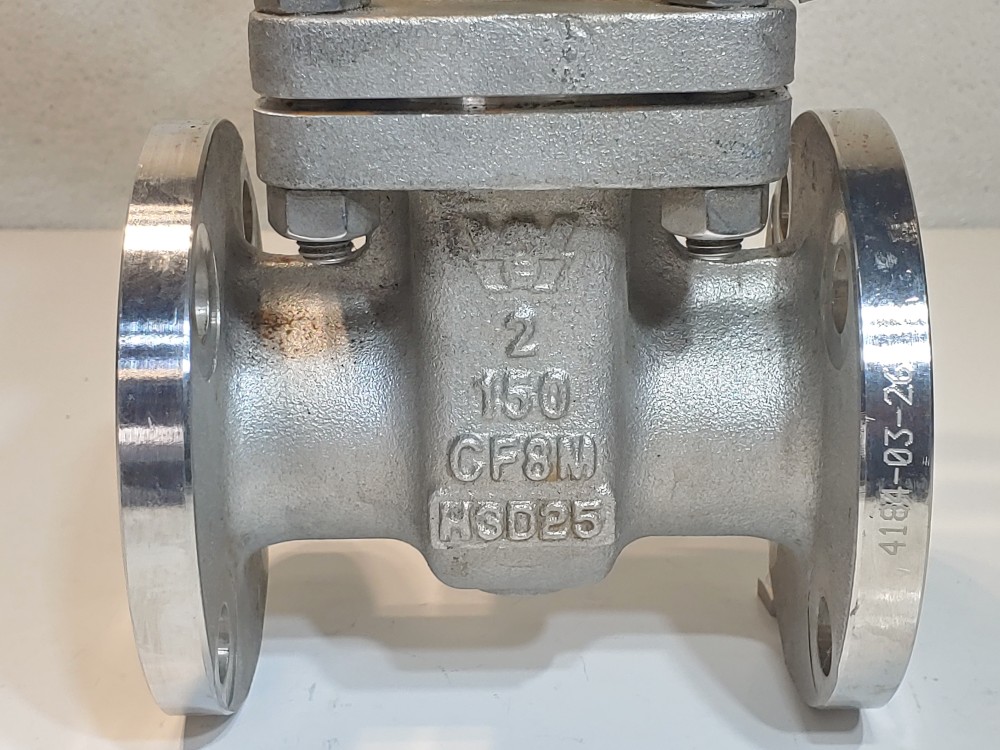 Williams 2" 150# CF8M RF Gate Valve