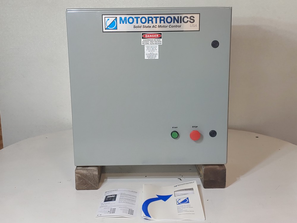 Motortronics Solid State AC Motor Control w/XLD-120-E XLD Digital Soft Starter 