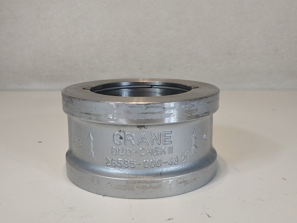 Crane Duo-Check 3H15SPF-T60-CE Nace 3" 150# WCB RF Wafer Check 