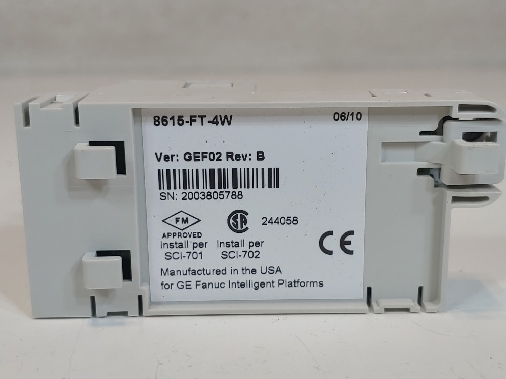 GE Fanuc 8615-FT-4W Field Terminal