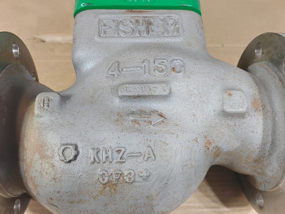 Fisher GX 4" 150# Actuated Control Valve w/ Fieldvue DVC6200 