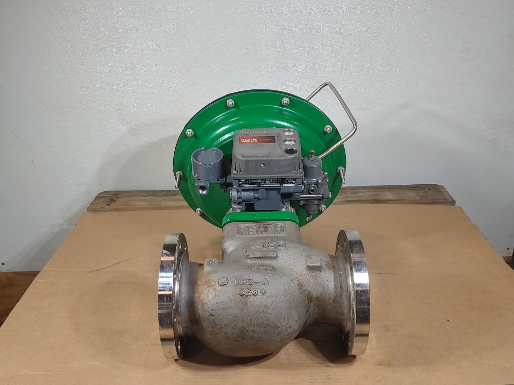 Fisher GX 4" 150# Actuated Control Valve w/ Fieldvue DVC6200 