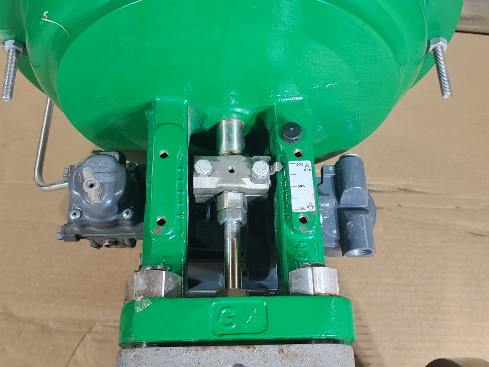 Fisher GX 4" 150# Actuated Control Valve w/ Fieldvue DVC6200 