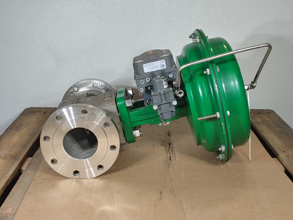 Fisher GX 4" 150# Actuated Control Valve w/ Fieldvue DVC6200 
