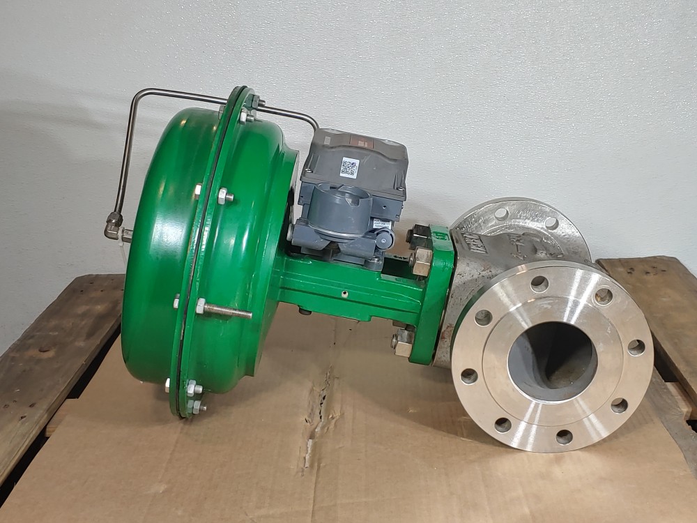 Fisher GX 4" 150# Actuated Control Valve w/ Fieldvue DVC6200 