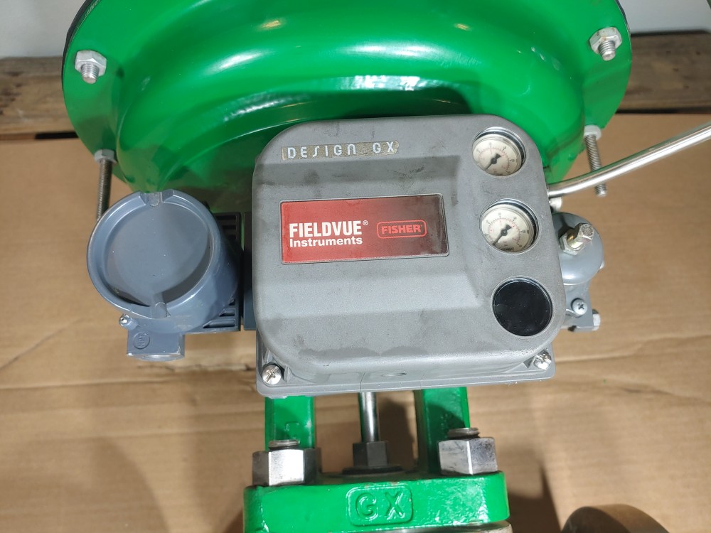 Fisher GX 4" 150# Actuated Control Valve w/ Fieldvue DVC6200 