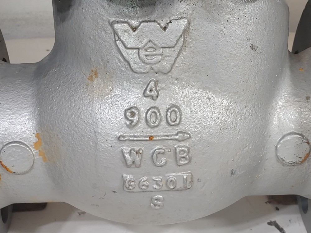 Williams 4" 900# Flanged WCB Swing Check Fig#: 901F2N