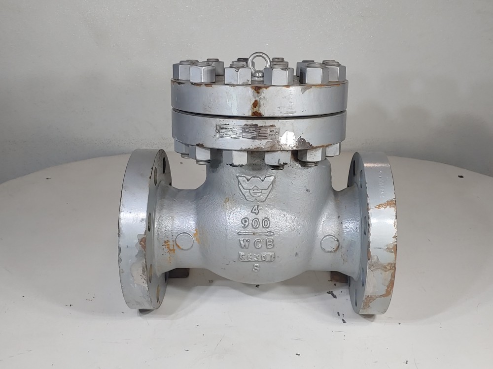 Williams 4" 900# Flanged WCB Swing Check Fig#: 901F2N