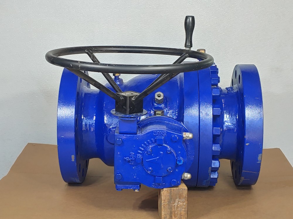 Chem Oil 8" 600# Trunnion Gear Operated Flanged Ball Valve 8CFACS2F2-60#/6D