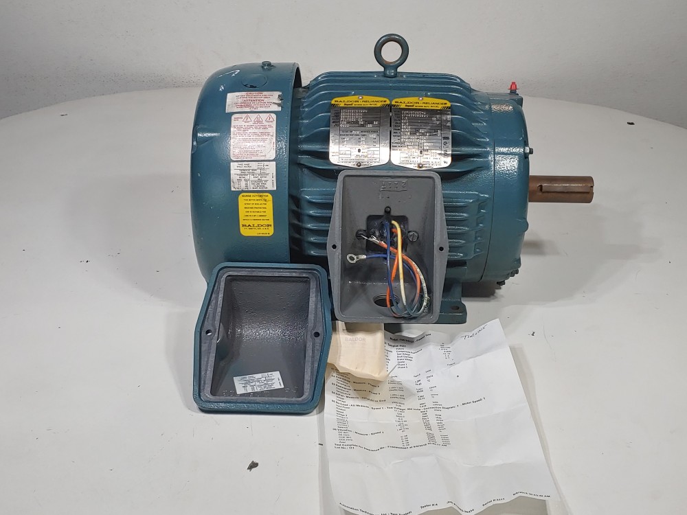 Baldor Reliance 7.5 HP Electric Motor 3510 RPM Cat#: ECP83769T-4