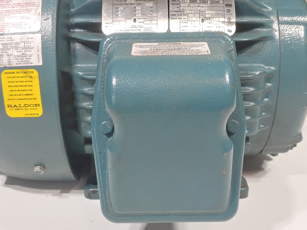 Baldor Reliance 7.5 HP Electric Motor 3510 RPM Cat#: ECP83769T-4