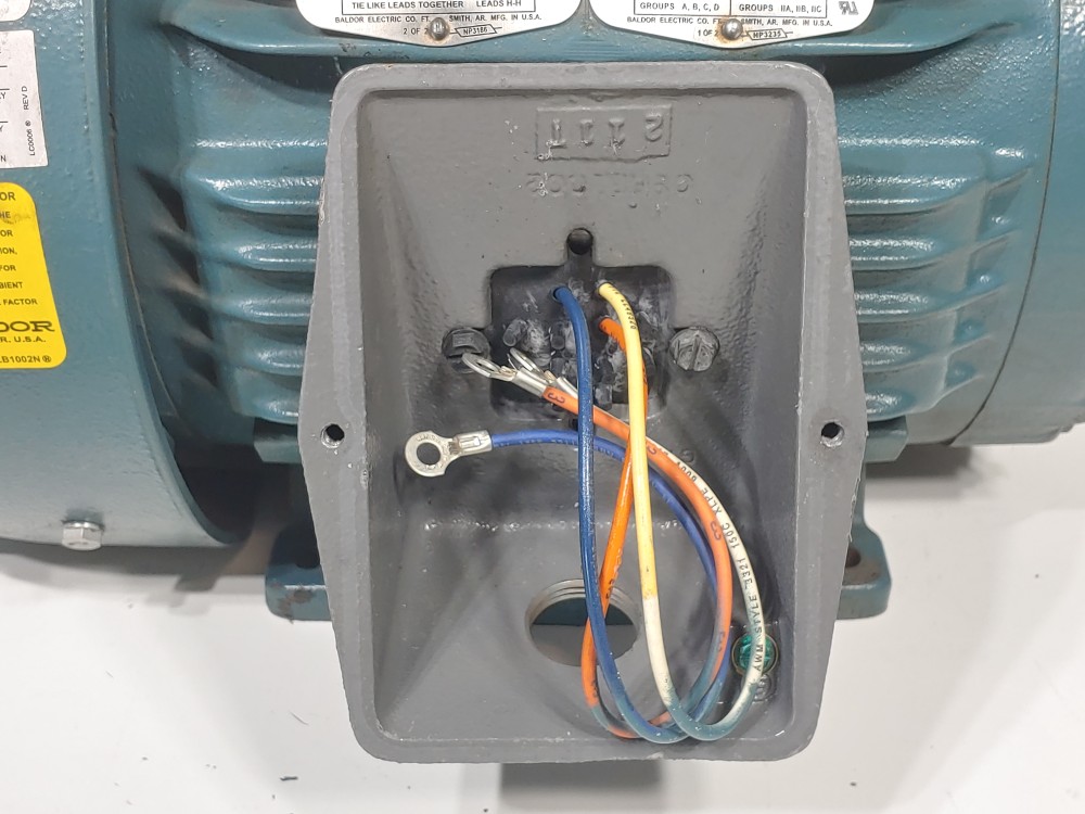Baldor Reliance 7.5 HP Electric Motor 3510 RPM Cat#: ECP83769T-4