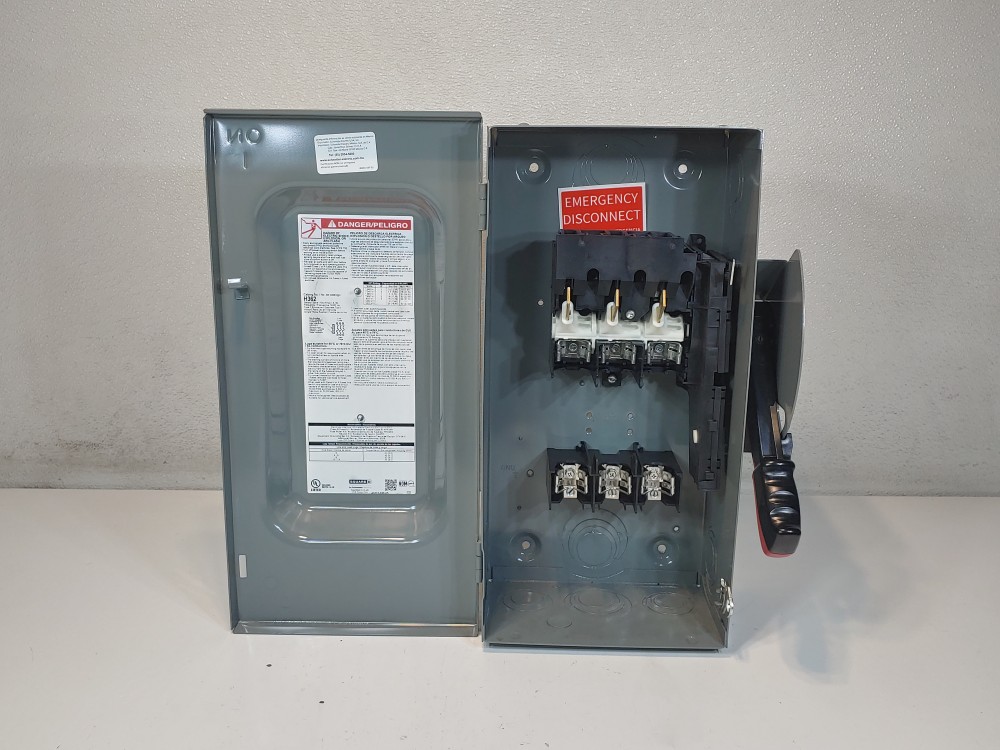 Square D H362 Heavy Duty Fusible Switch, NEMA 1