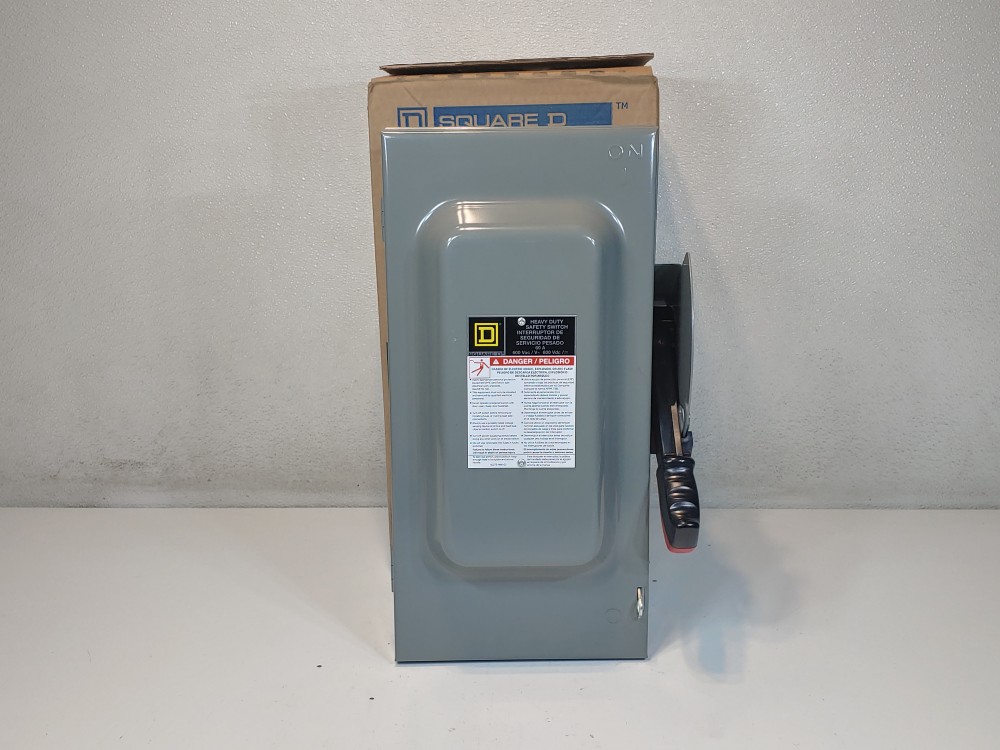 Square D H362 Heavy Duty Fusible Switch, NEMA 1