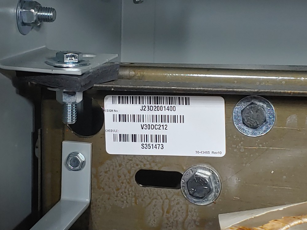 Eaton V48M23T3016CU Dry Type Distribution Transformer 