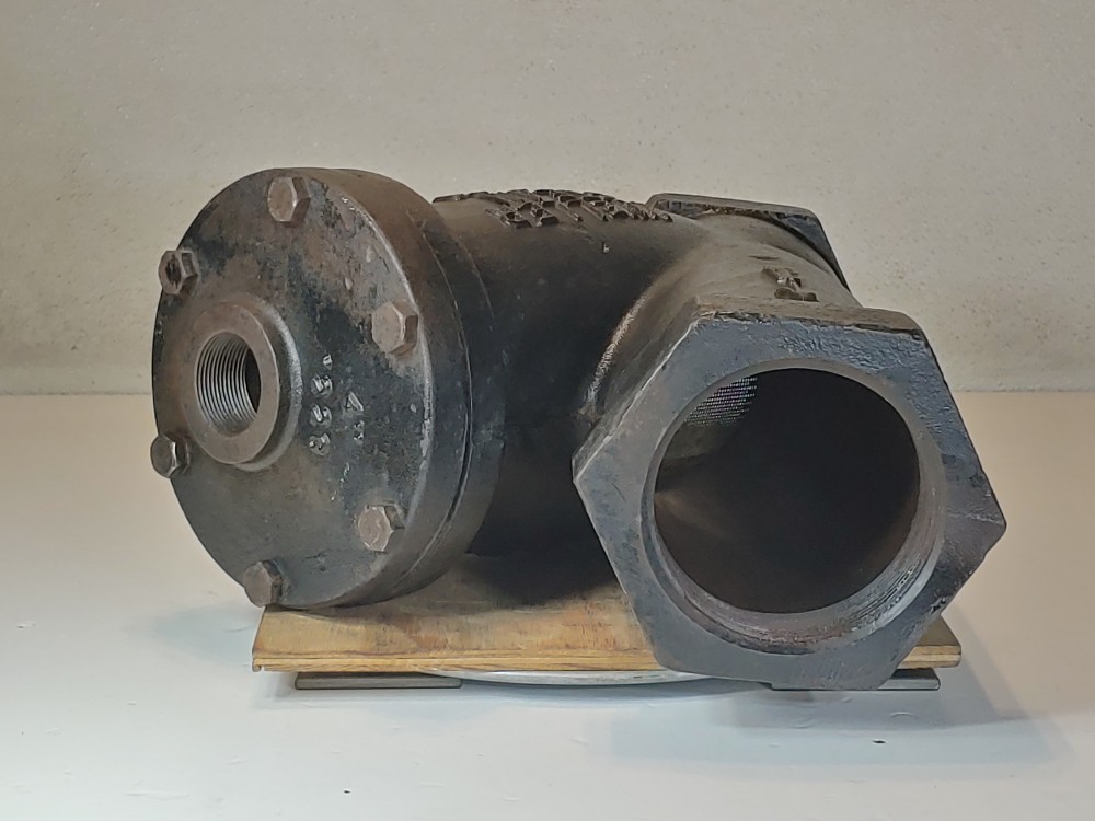 Mueller 4" Steam Specialty WYE Strainer - Class 250 SWP 