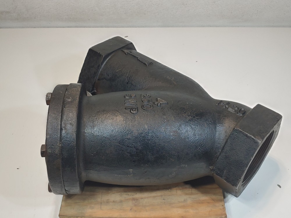 Mueller 4" Steam Specialty WYE Strainer - Class 250 SWP 