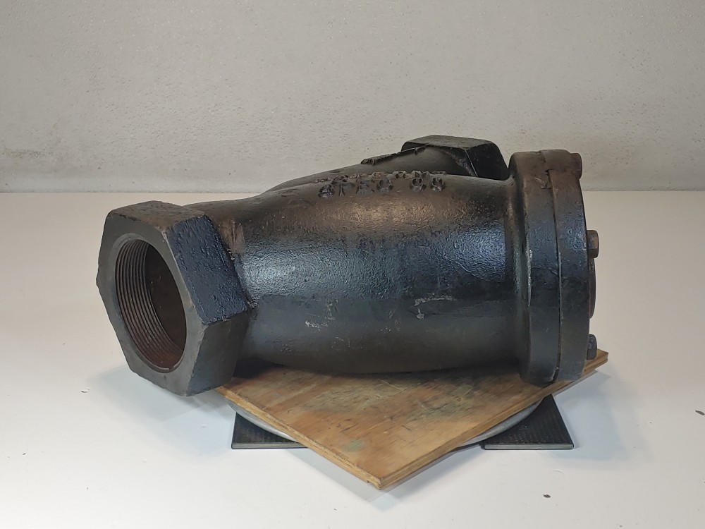 Mueller 4" Steam Specialty WYE Strainer - Class 250 SWP 