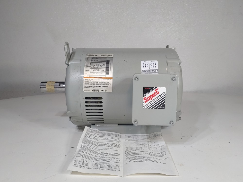 Baldor EHFM3311T, 7.5 HP 1770 RPMS Electric Motor 