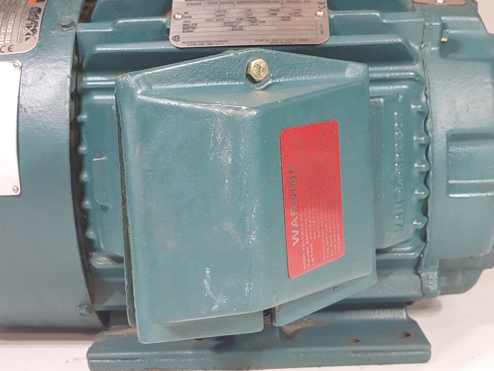 Reliance 7.5HP 841XL Severe Duty AC Motor Duty Master 1765 RPM HAW731557A81205