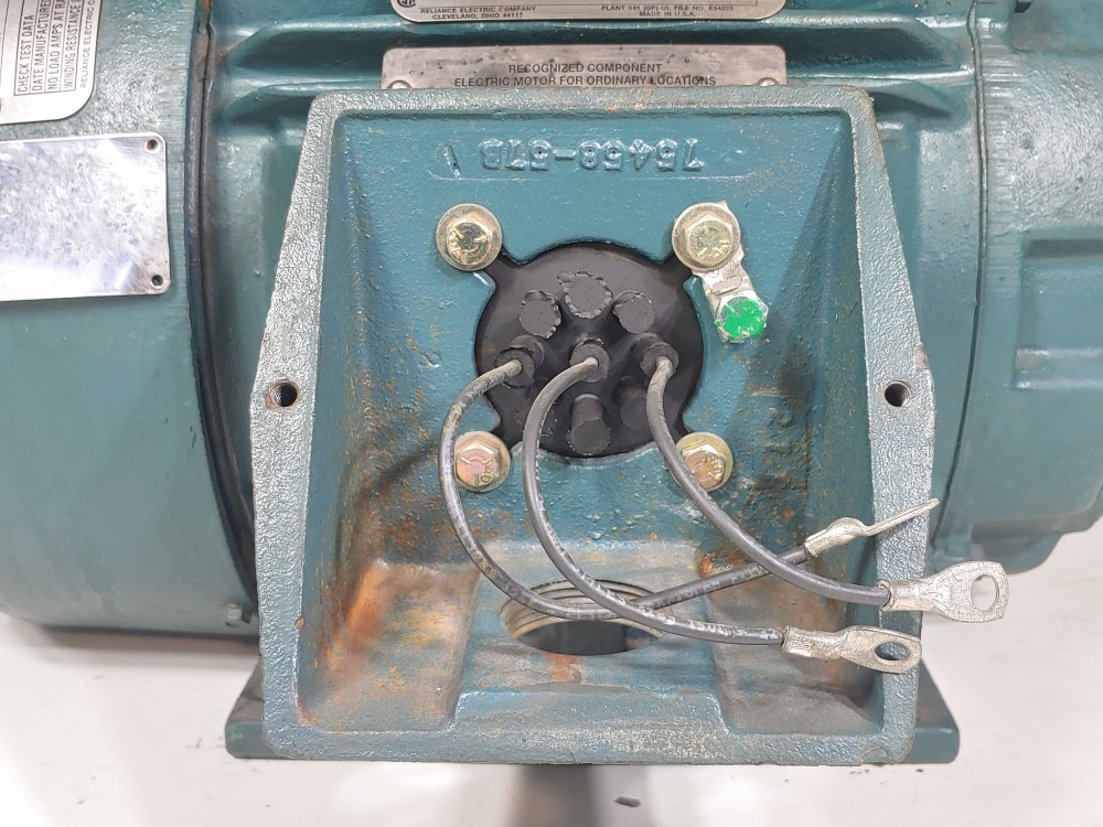 Reliance 7.5HP 841XL Severe Duty AC Motor Duty Master 3520 RPM HAW731776A5306