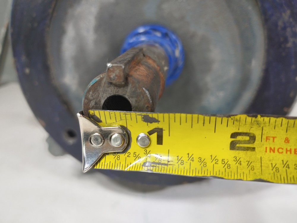 TECO Westinghouse 7.5, 3 Phase Electric Motor 3470 RPM Type AEEAJM