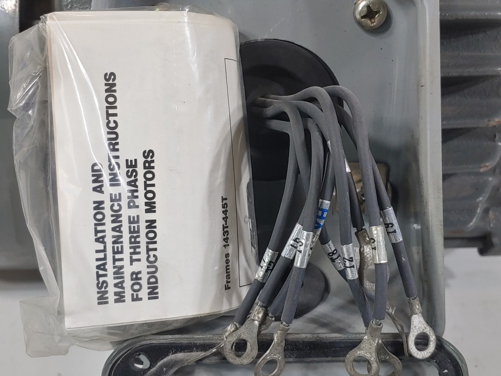 TECO Westinghouse 7.5, 3 Phase Electric Motor 3470 RPM Type AEEAJM