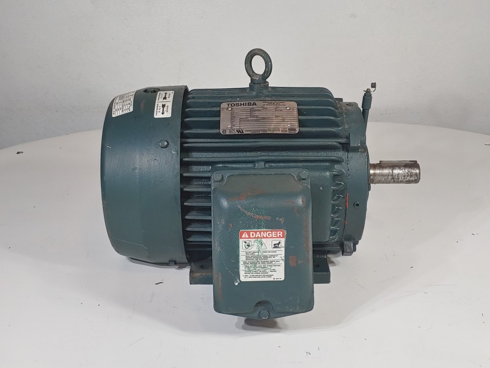 Toshiba 10HP 3510 RPM Nema Premium Efficiency Motor B0102FLF3BMHJ02