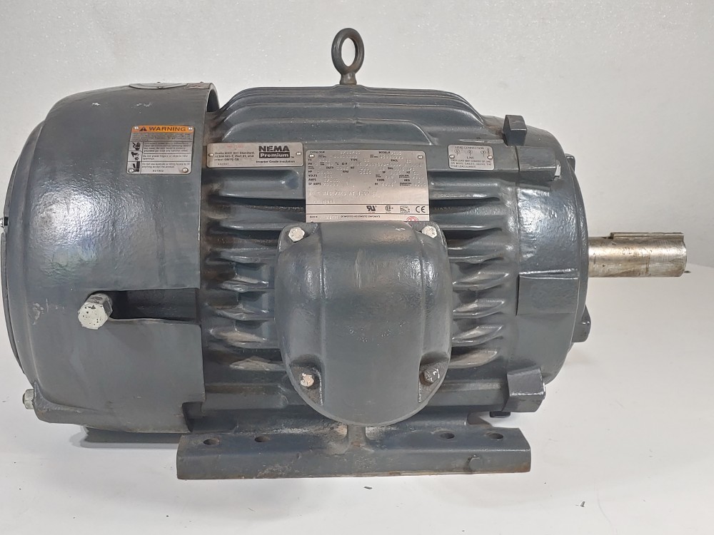 Nidec Motor 15HP Nema Premium 3Phase 3545 RPM DE05 Motor