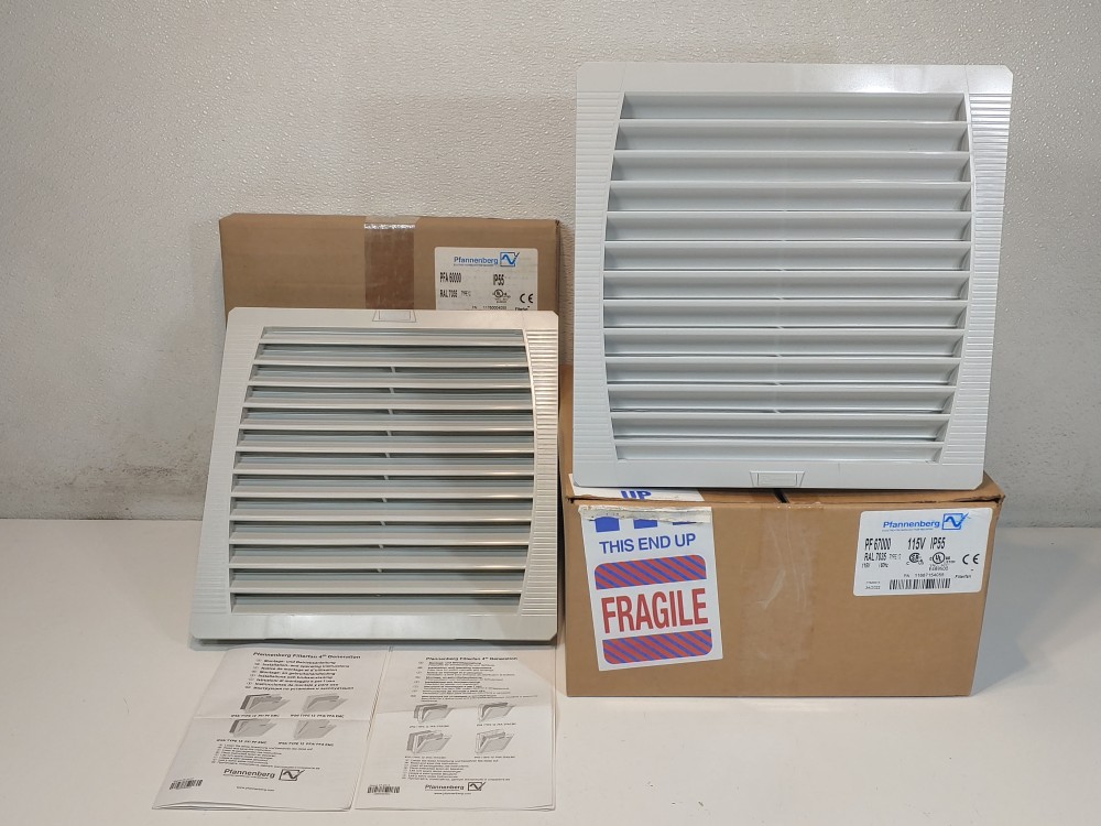 Pfannenberg PF 67000 Filterfan Thermal Management Filter Fan-Indoor W/PFA 60000