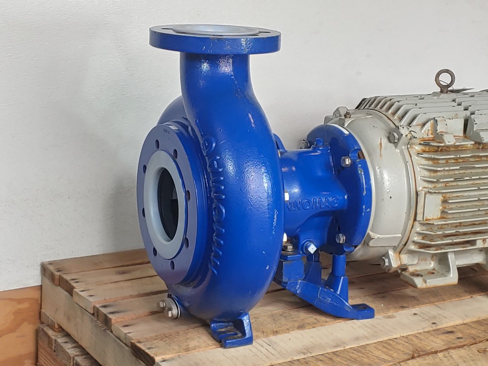 Flowserve Innomag A80 -6x4x10" H Sealless Centrifugal Pump W/ Siemens 25HP Motor
